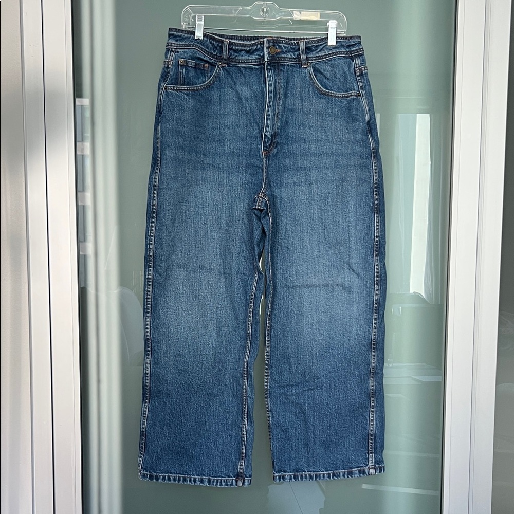 Sezane Relaxed Fit Blue Jeans Sz12